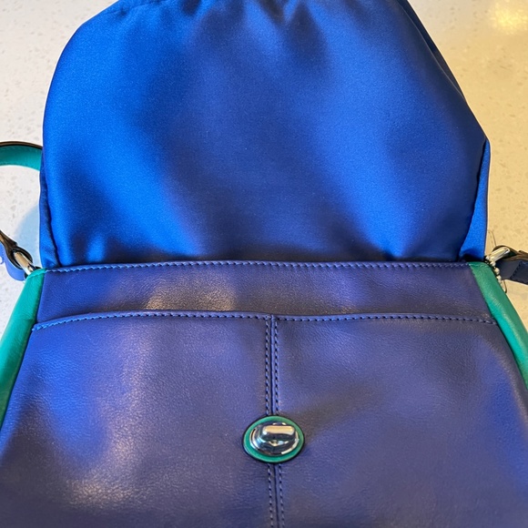 Coach PARK COLORBLOCK VIOLET (COACH F24801) SILVER/FRENCH BLUE MULTI - Picture 15 of 16